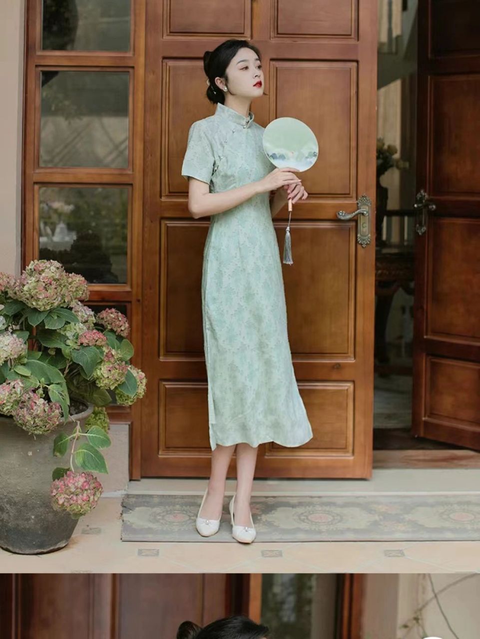 这个旗袍搭配什么鞋子好看 第一次买旗袍
