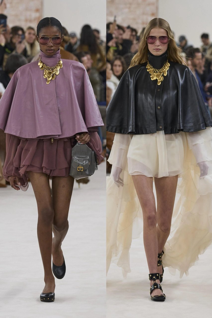 时装周群聊丨chloé蔻依2024秋冬女装 2024秋冬chloé波西米亚狂想曲