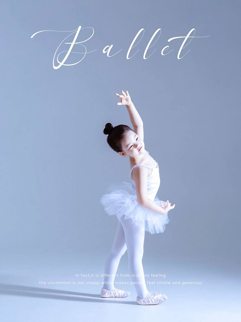 儿童舞蹈写真丨每个小女孩都应该有的芭蕾梦 踮起脚尖的那一瞬间 像极