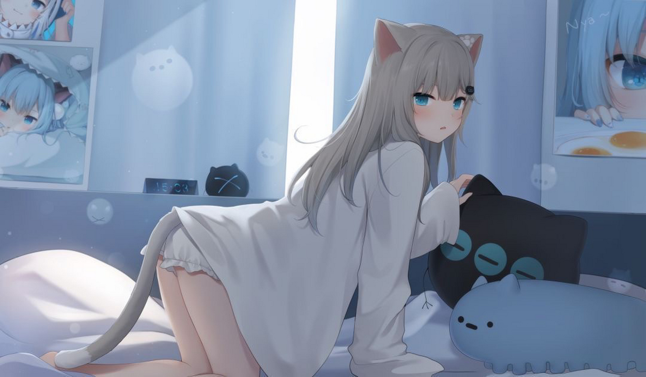 美女横屏笔记本电脑壁纸