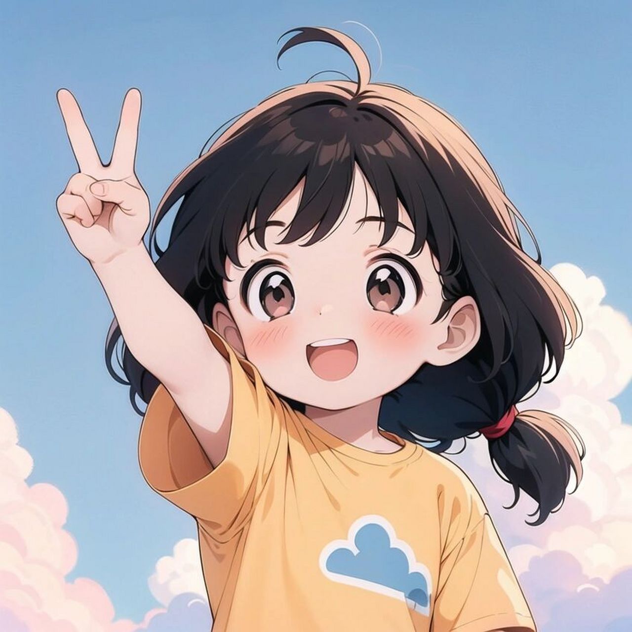 动漫情侣头像|今日份可爱,要开心哦78