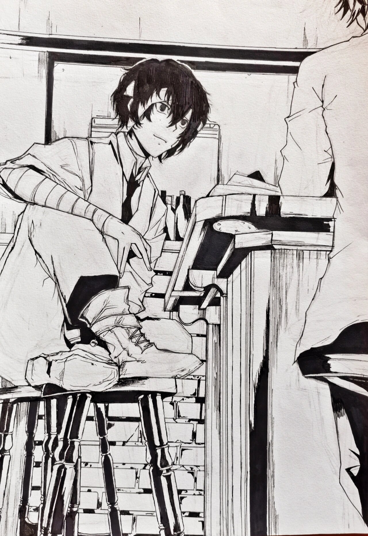 文野病 | 太宰治手绘附过程