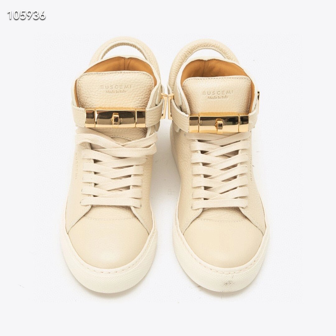buscemi 米色金锁头高帮休闲鞋 buscemi 米色金锁头高帮休闲鞋 售价