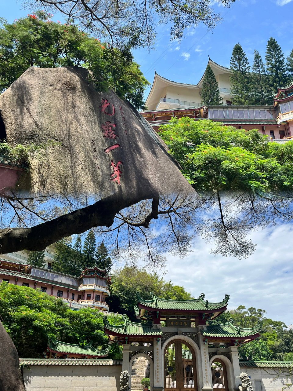 厦门小众古寺-虎溪禅寺91 虎溪禅寺91就在白鹿洞寺04后面,01