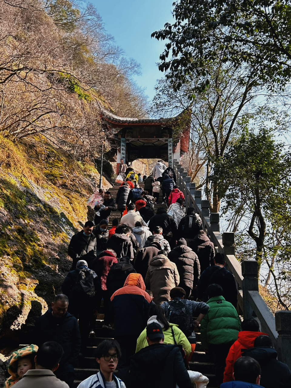 永康方岩胡公祠 很灵验的一个地方,为了避开明天,特地提前来了,结果