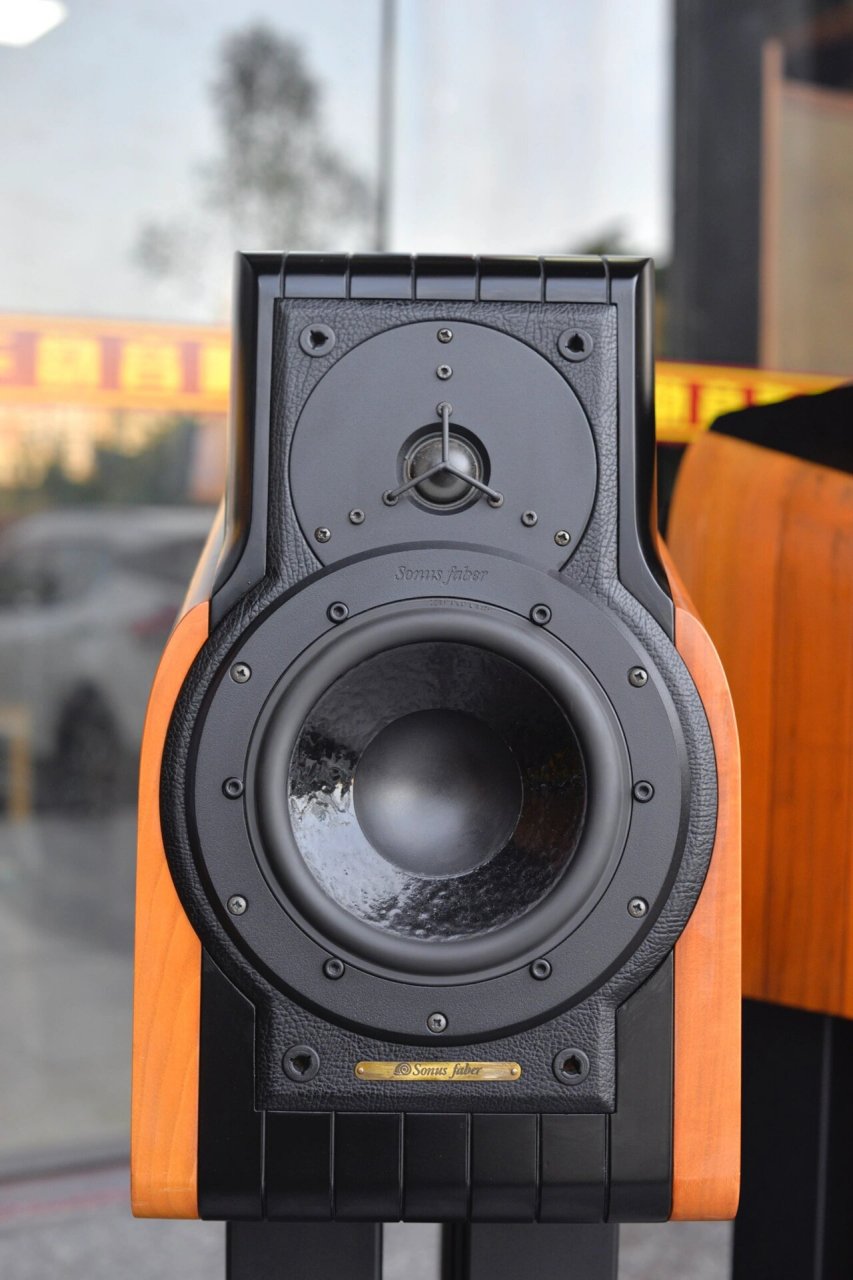 意大利世霸extrema 火车头书架音箱 sonus faber老款旗舰音箱火车头