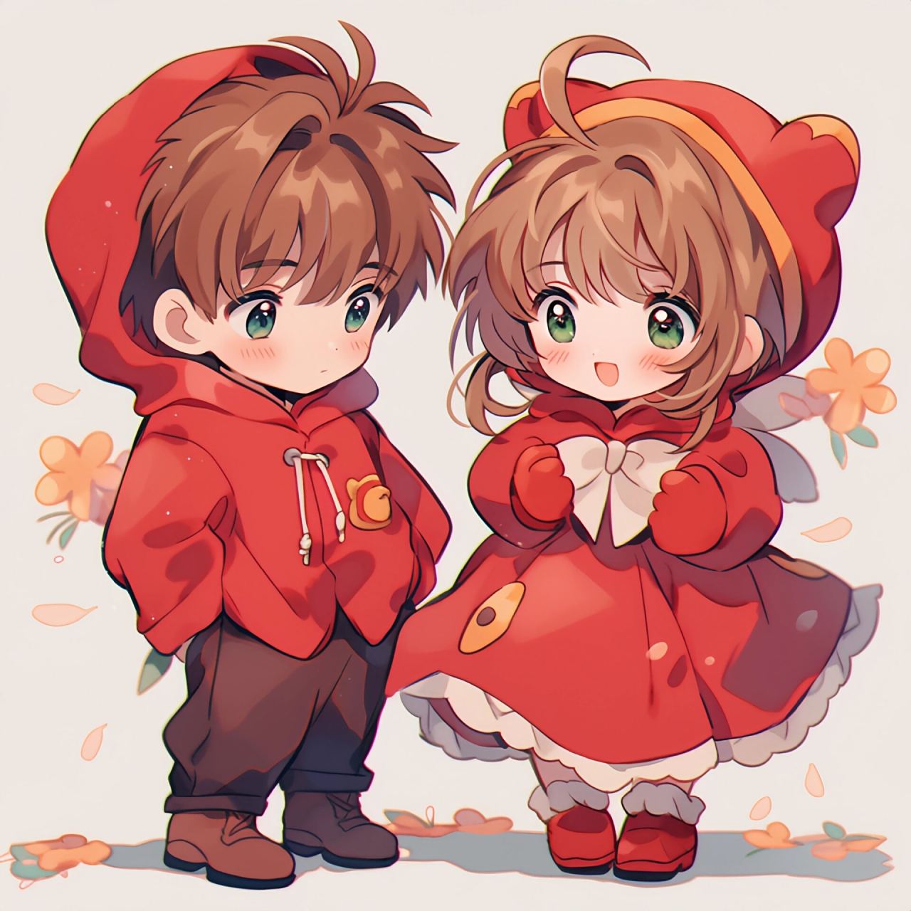 情侣头像|小樱小狼情头 #情侣头像# #情头# #情侣头像分享# #情侣