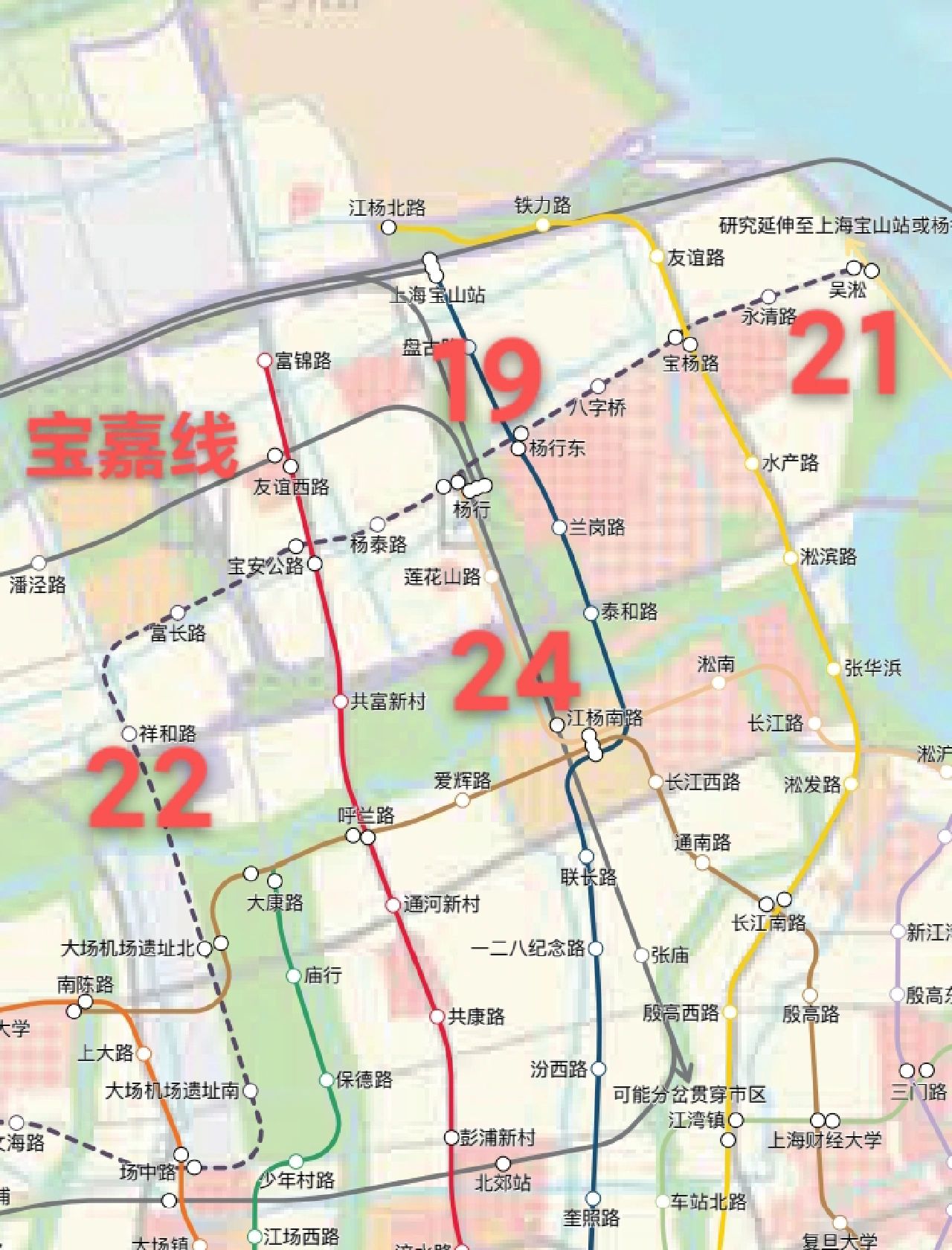 杨行买房必看:杨行2035年轨道交通规划!