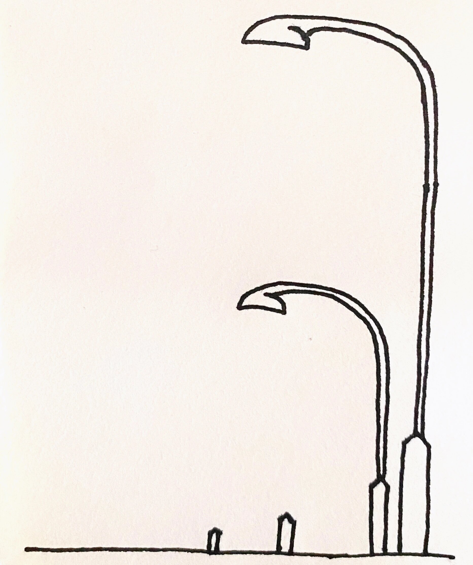 路灯 既简单又有氛围感|简笔画 60