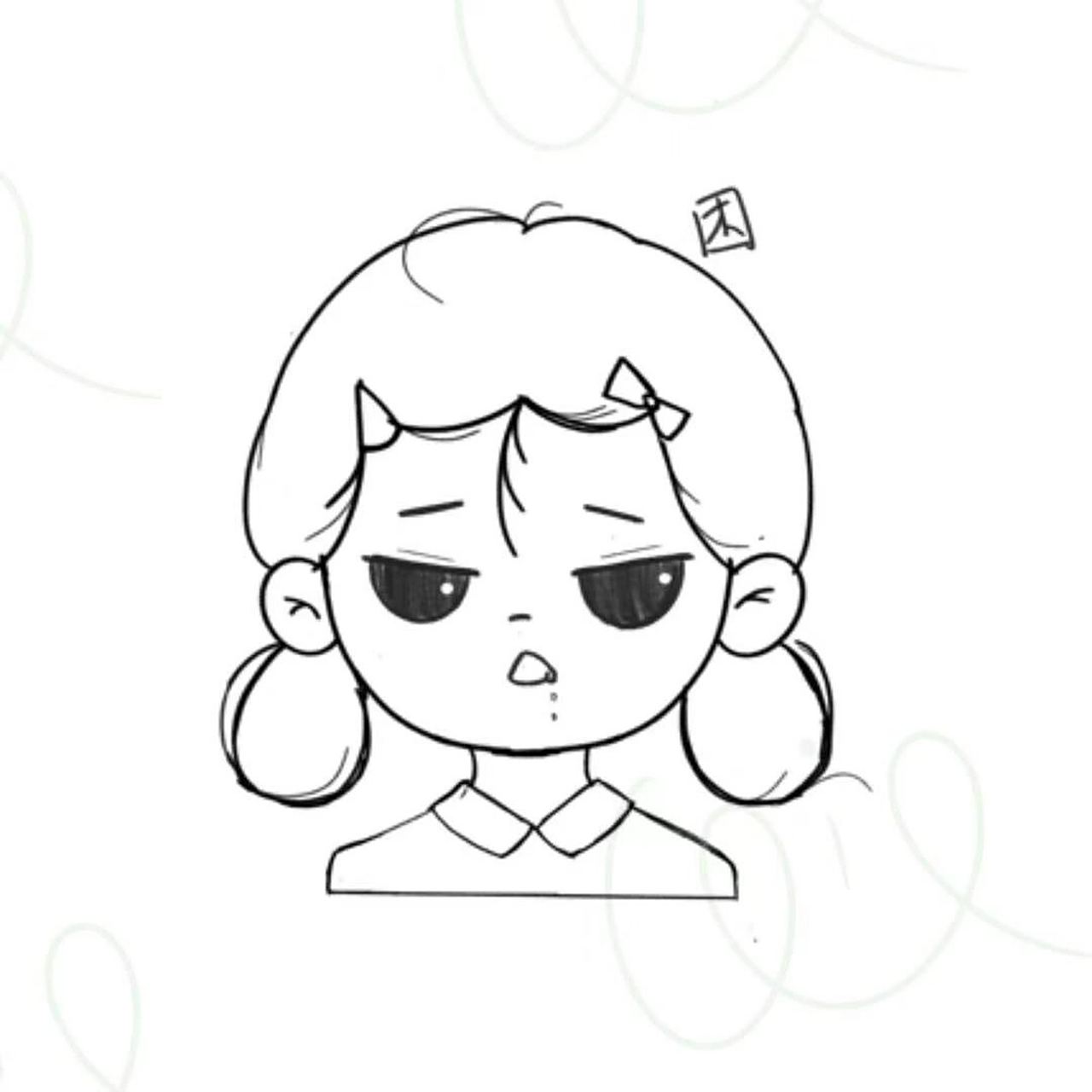 q版人物喜怒哀乐表情合集