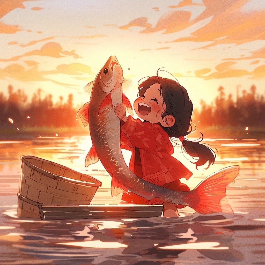 上岸头像/女生不能错过的上岸头像 锦鲤女孩