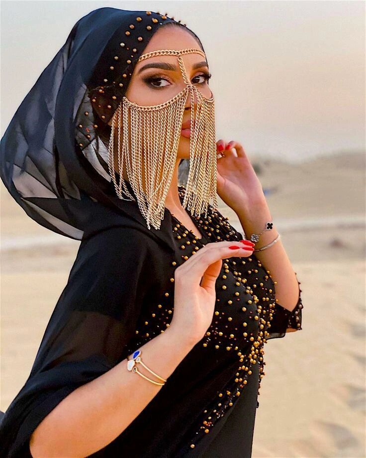 阿拉伯面纱之美