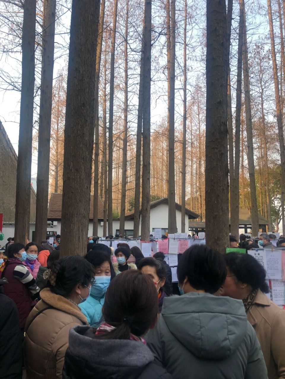 南京玄武湖相亲角 神奇的地方 今天去了,真的是人山人海,全是大爷大妈