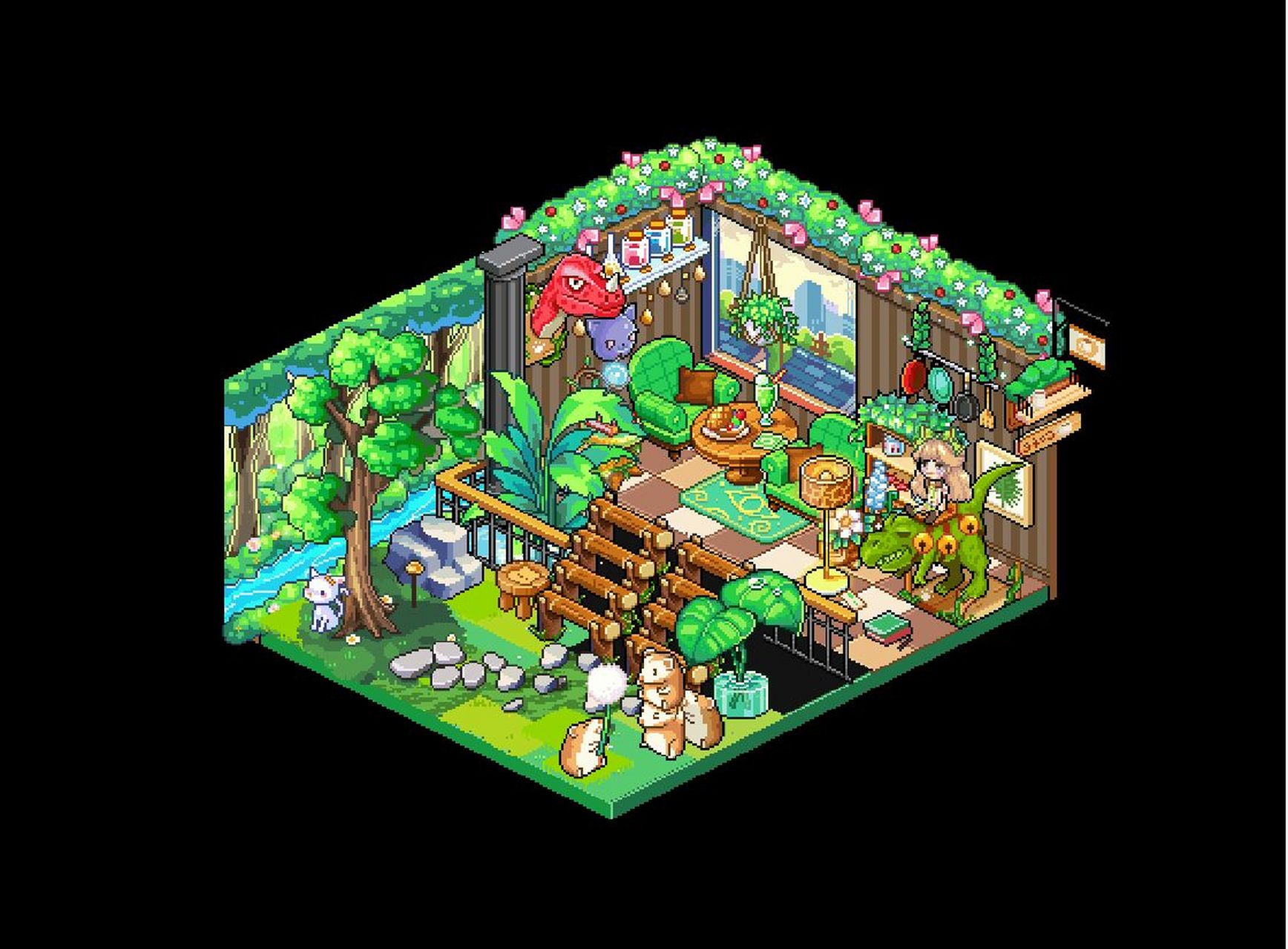 皮卡堂装修/小房型装修5 这个人很懒,幸好有好朋友出主题.