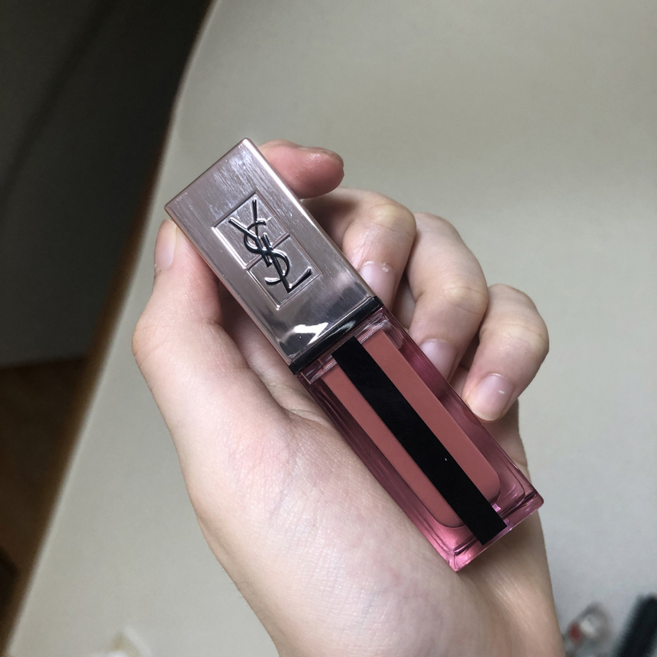 好看,特别温柔的mlbb色 #ysl水光唇釉