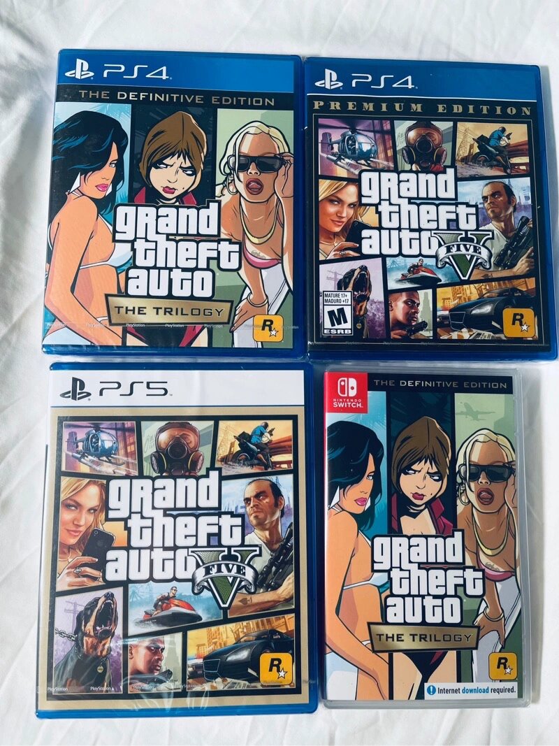 ps5/ps4/switch gta5/gta大揭秘!