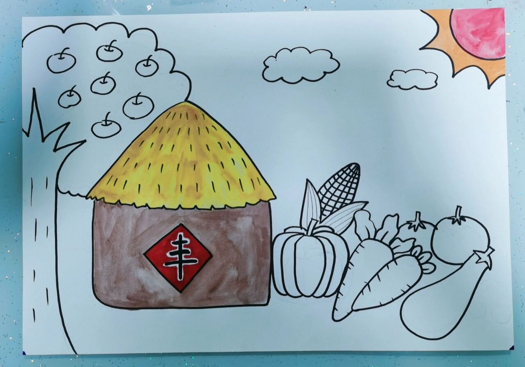 秋天是丰收的季节—《大丰收》 适合中大班的小朋友哦