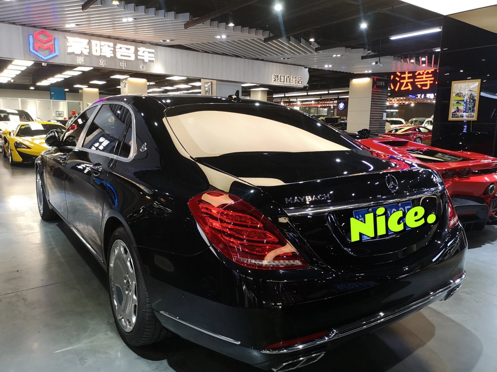 拿下16年迈巴赫s600 16年12月上牌,13w公里 一代经典神车,迈巴赫s600.