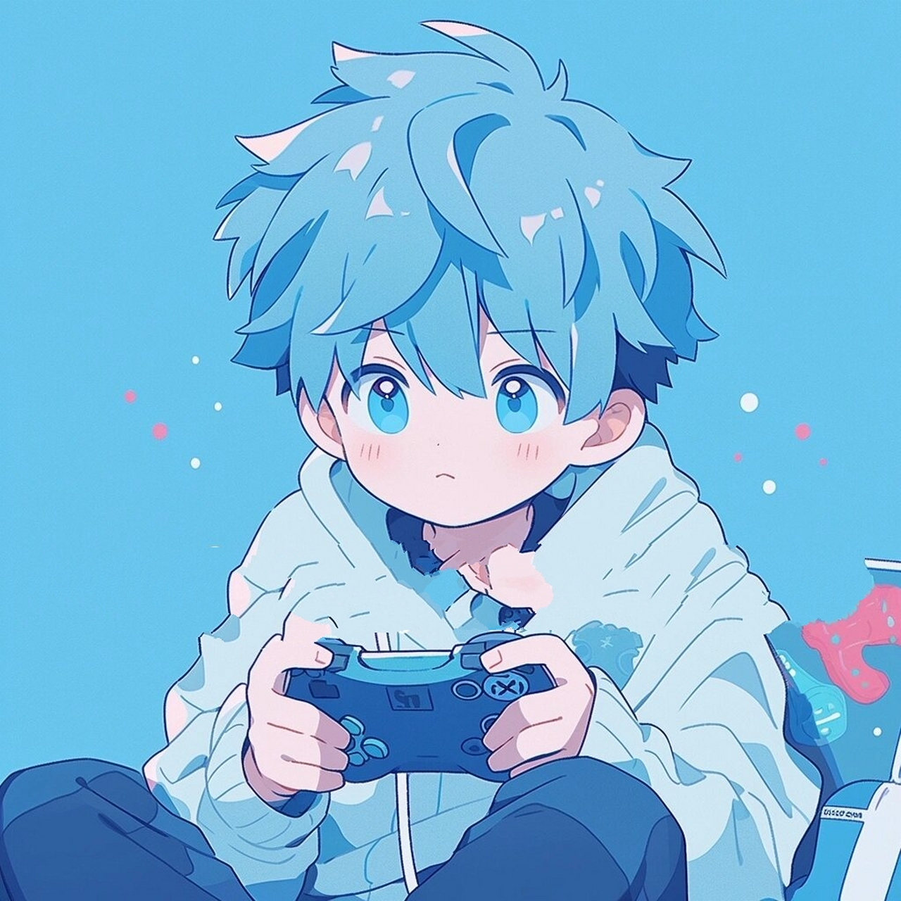 头像 | 玩手柄的少年 下午高考结束,疯狂起来