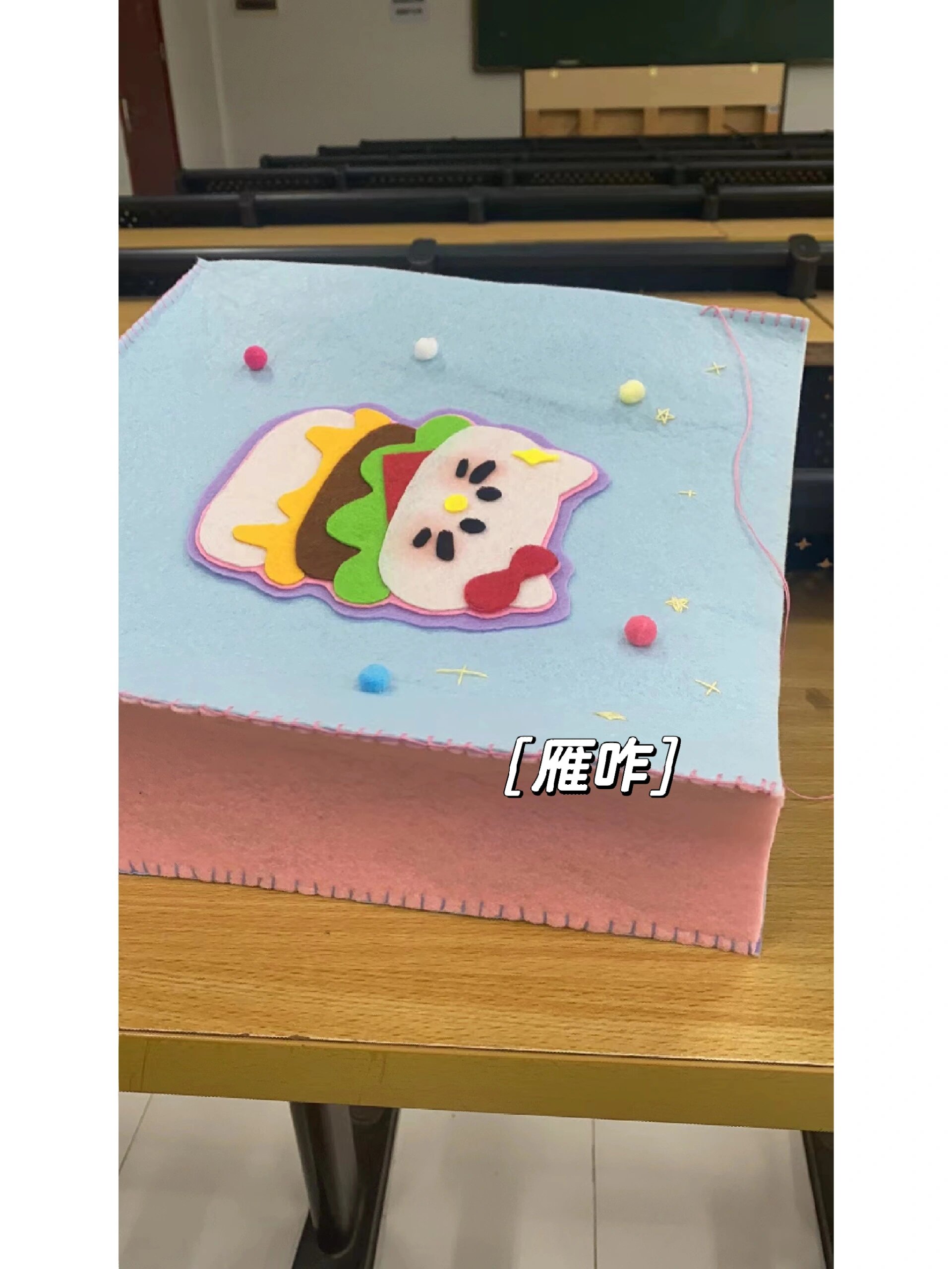 自制不织布包包!