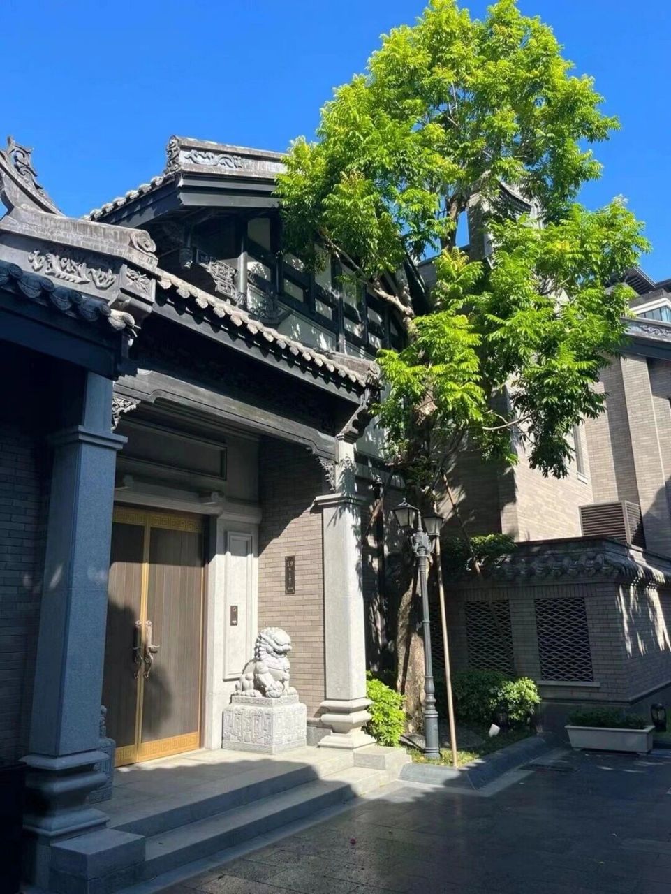 佛山四合院别墅 67复古中式庭院93 佛山四合院别墅 67复古中式