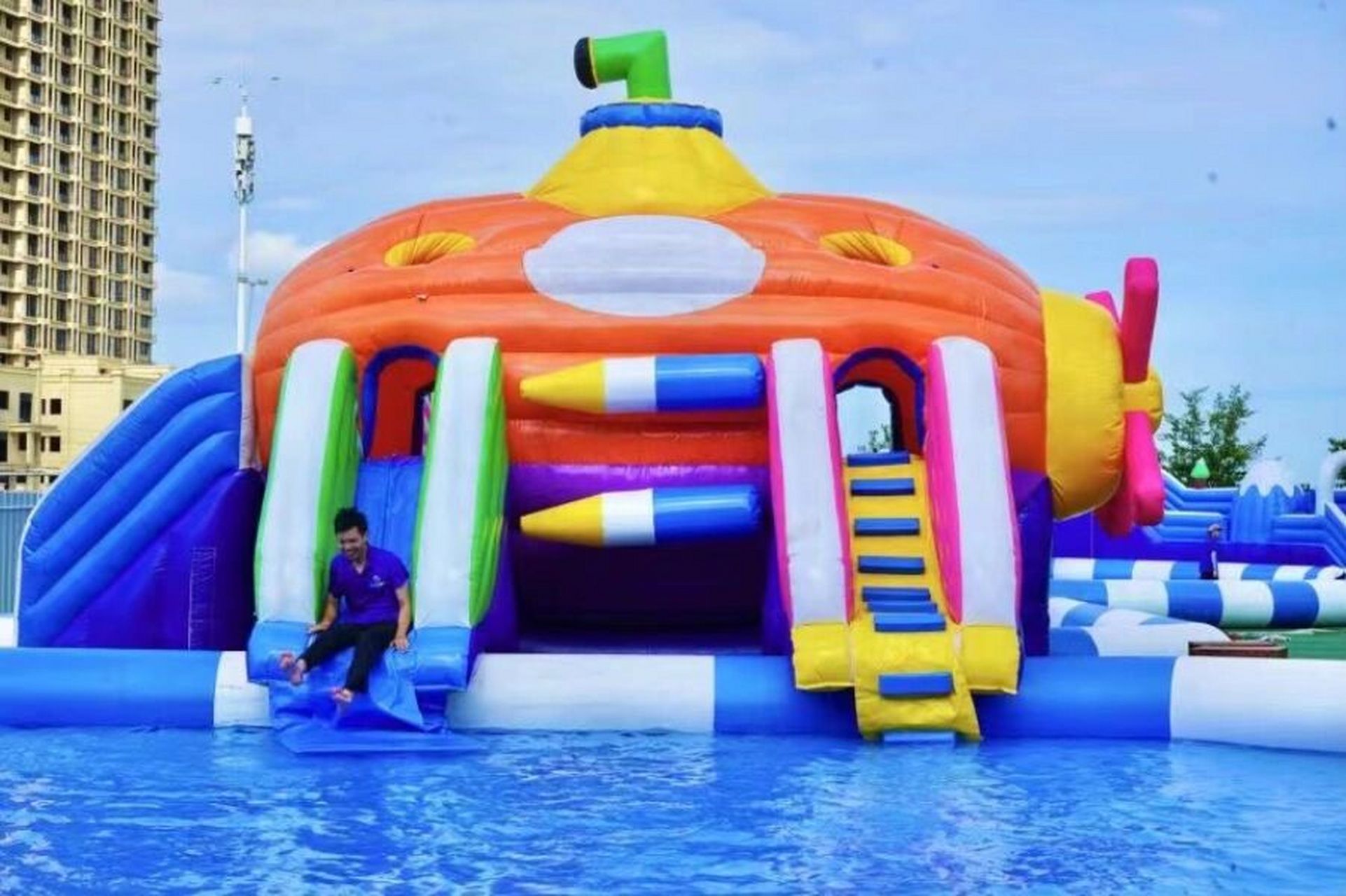 福清永鸿水上乐园 9068元抢两大两小  751599水上大冲关,水上