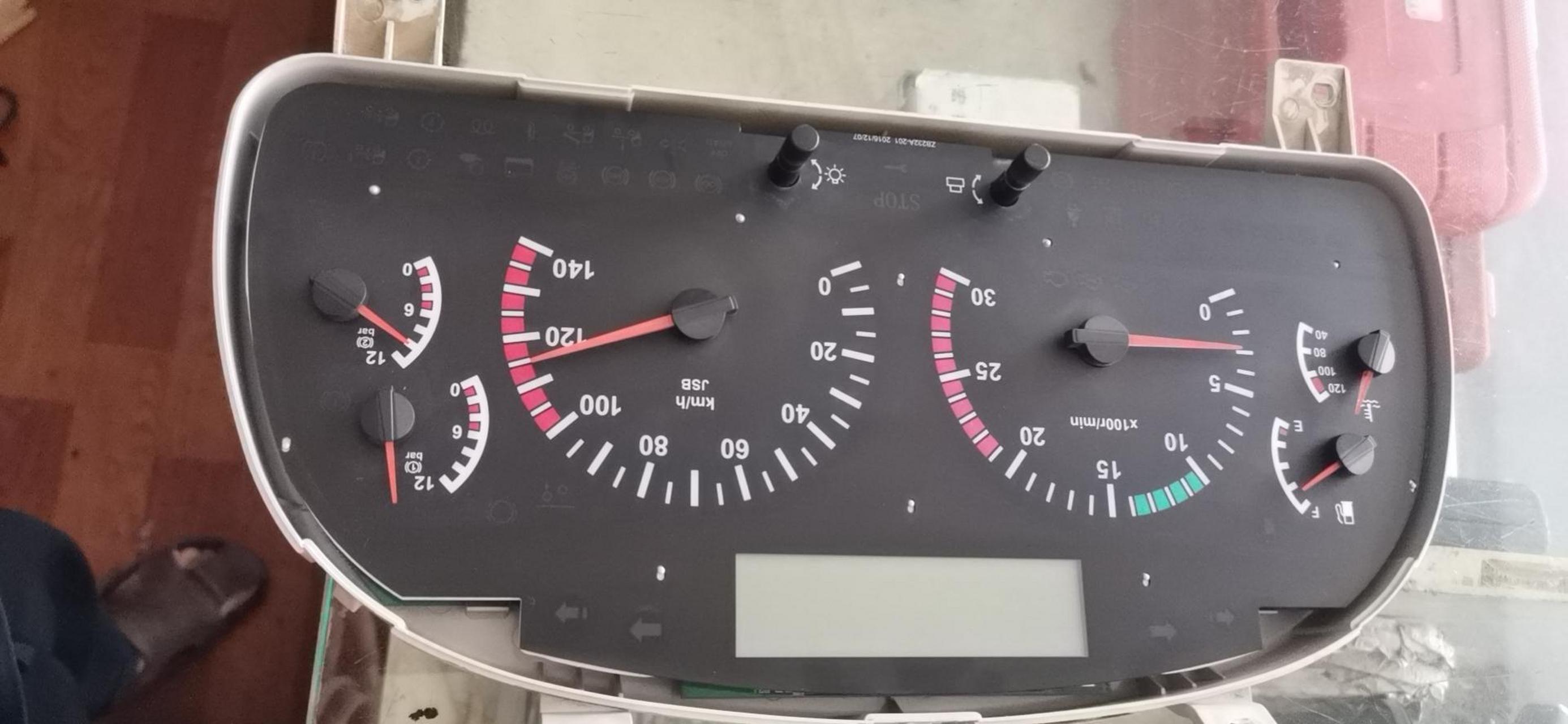 陕汽德龙m3000仪表调表ok