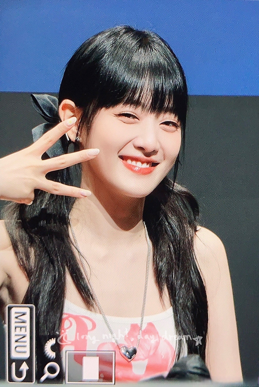 gidle组合#230709(g)i-dle签售会 新更minnie饭拍一则 #gidle氨变