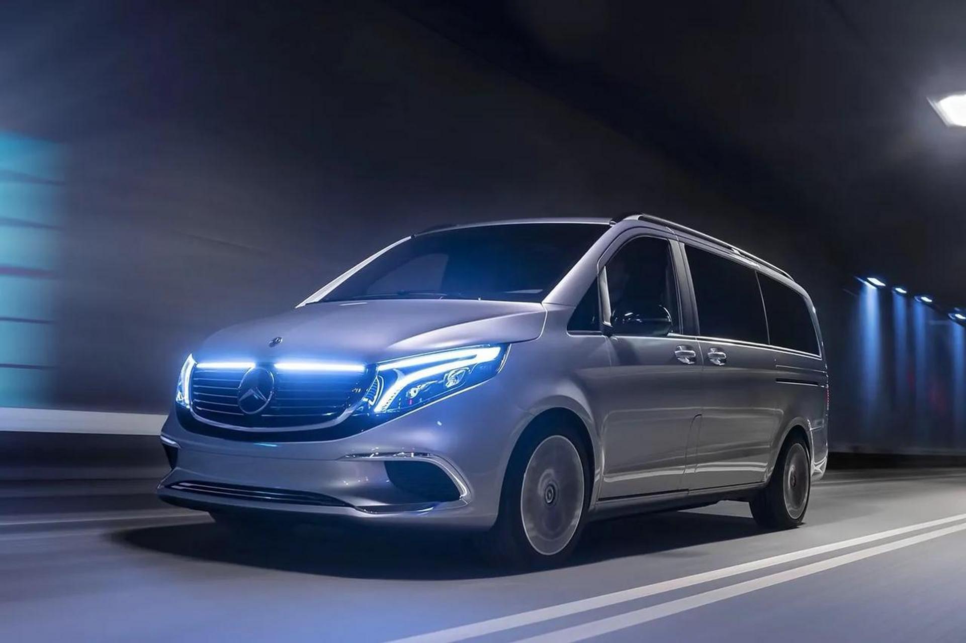 奔驰电动车eq系列v,惊艳亮相.奔驰新款汽车 奔驰eq我