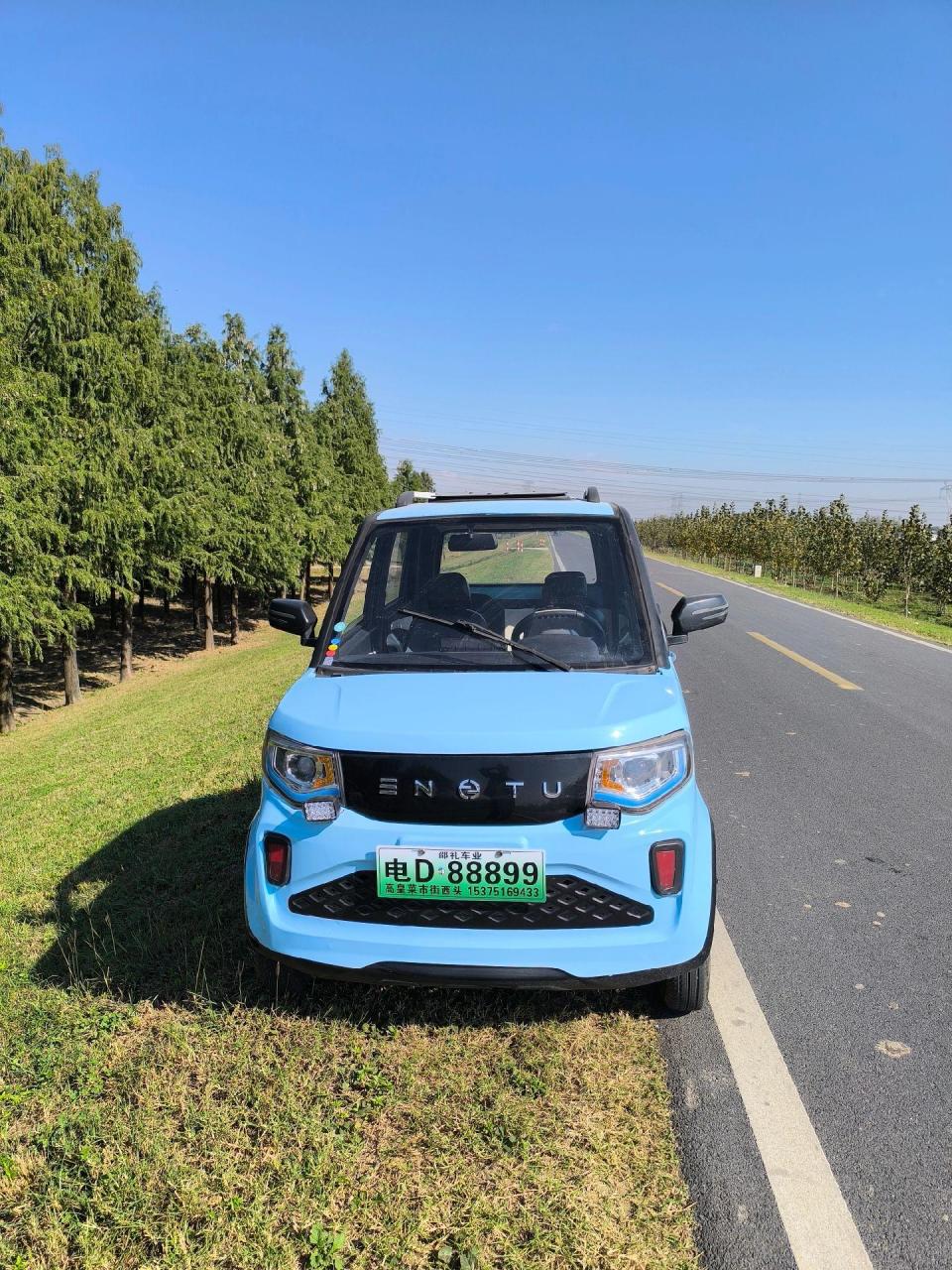 恩途电动四轮车.60v100ah大电池续航100公里
