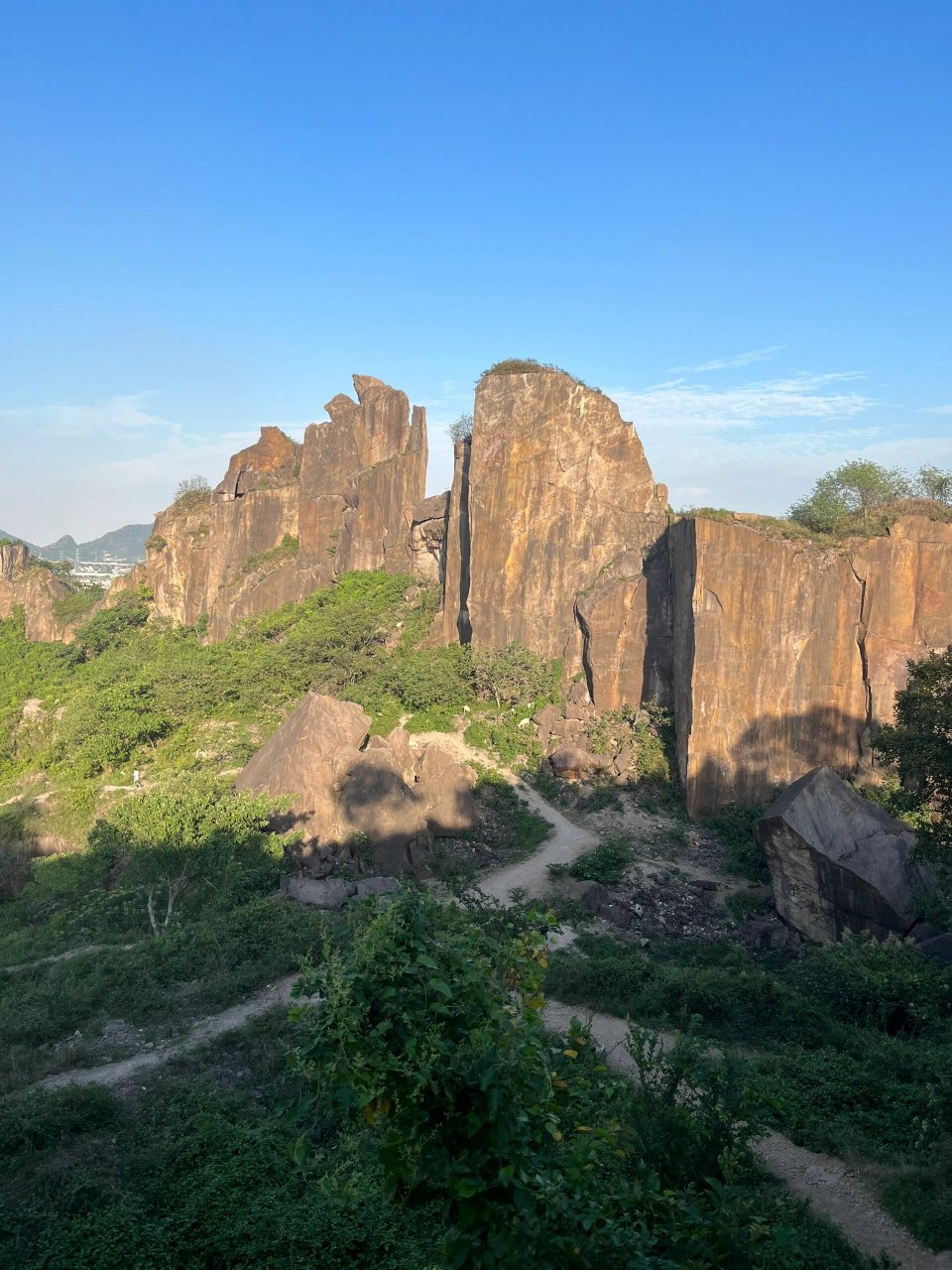 羊山石城图片