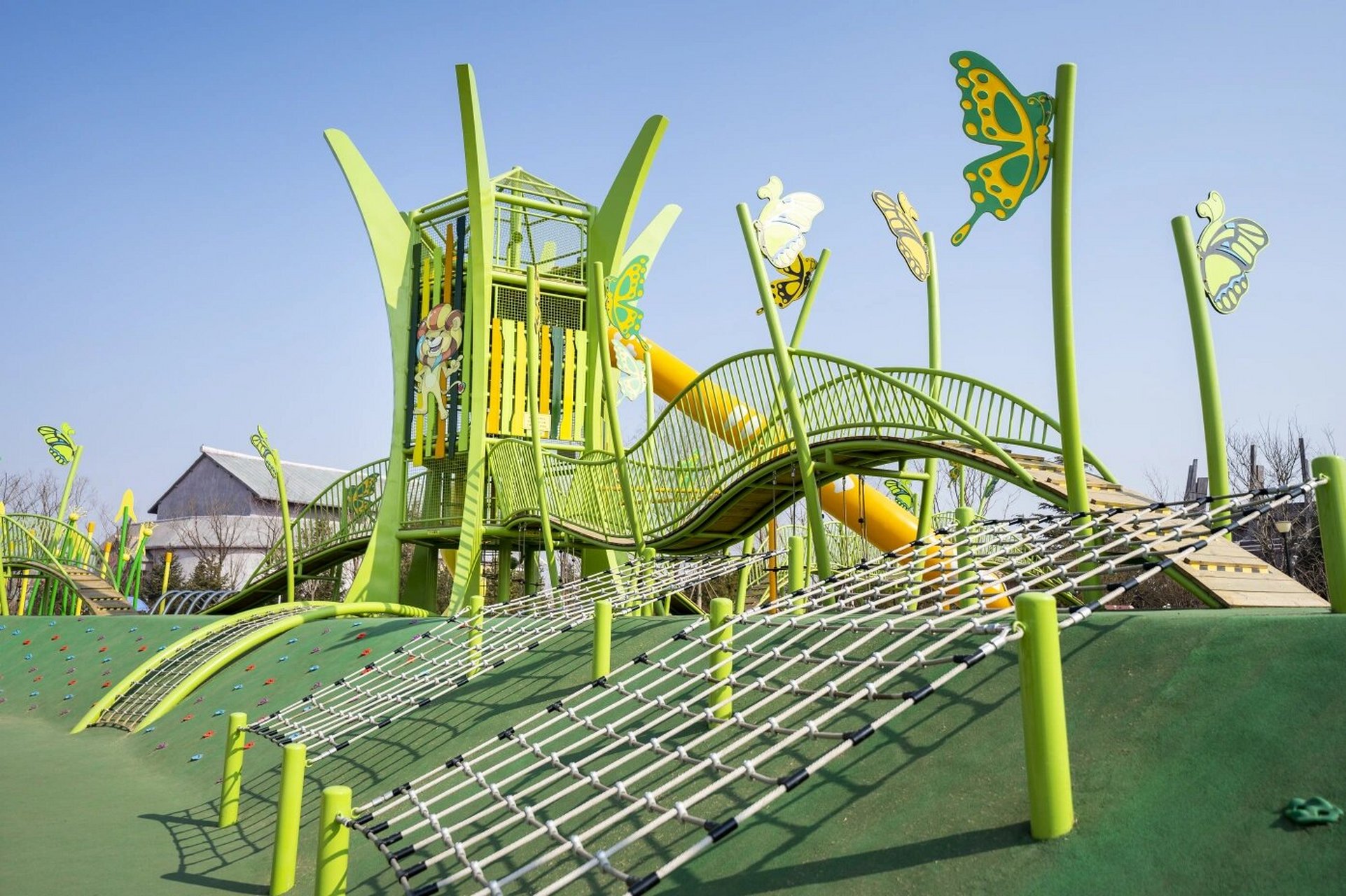 大自然里探寻生长的力量|天津亿利精灵乐园 ?