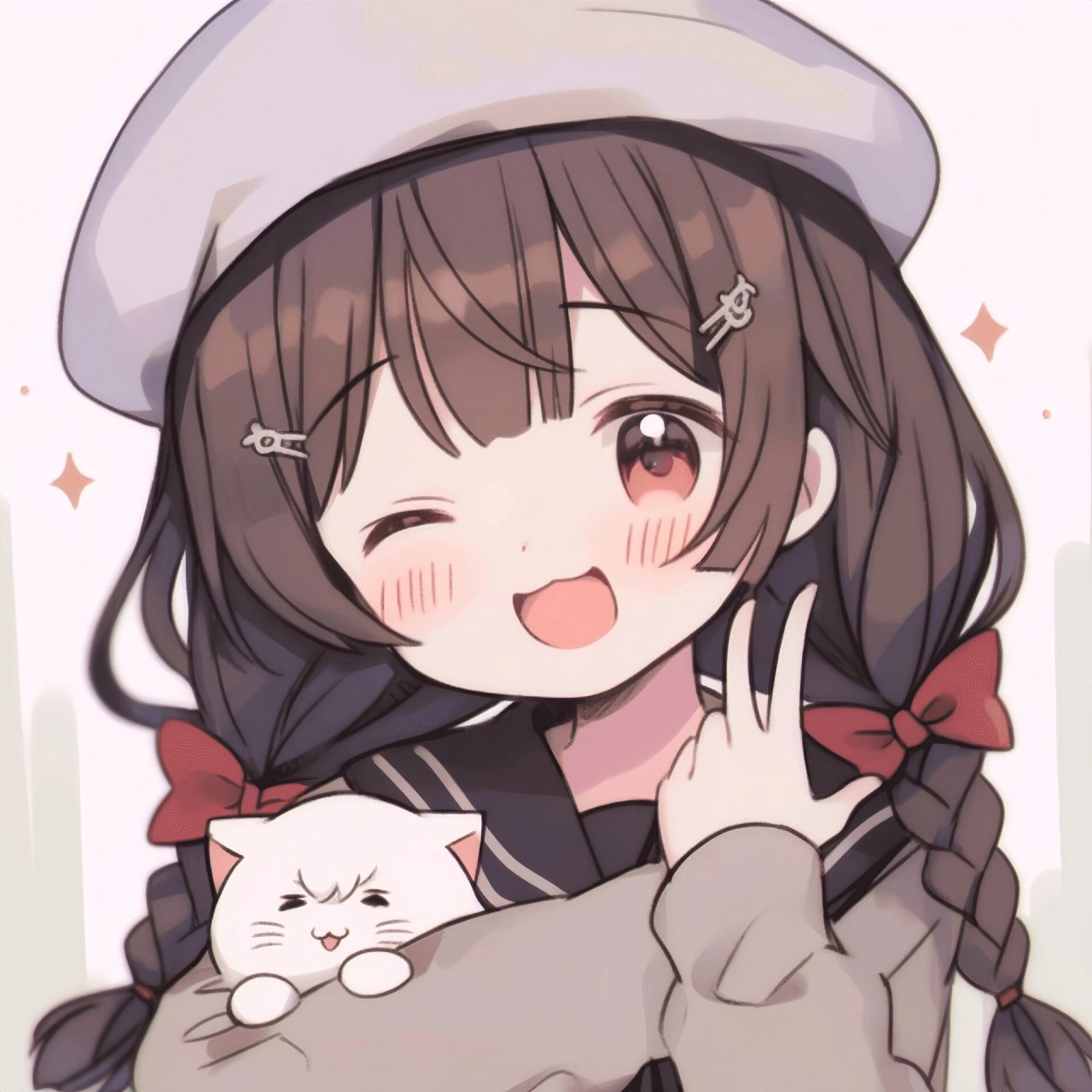 抓住一只小萌妹丨可爱女头