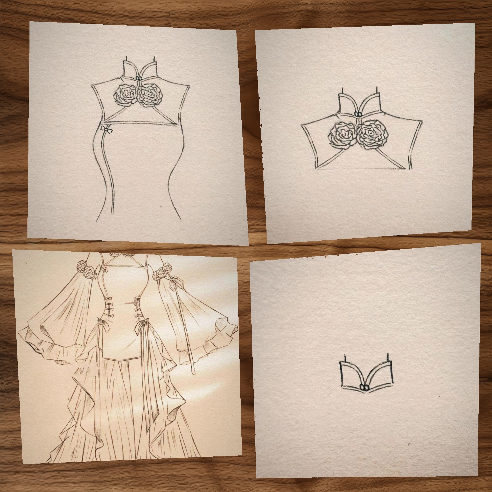 古风美裙,不会画?