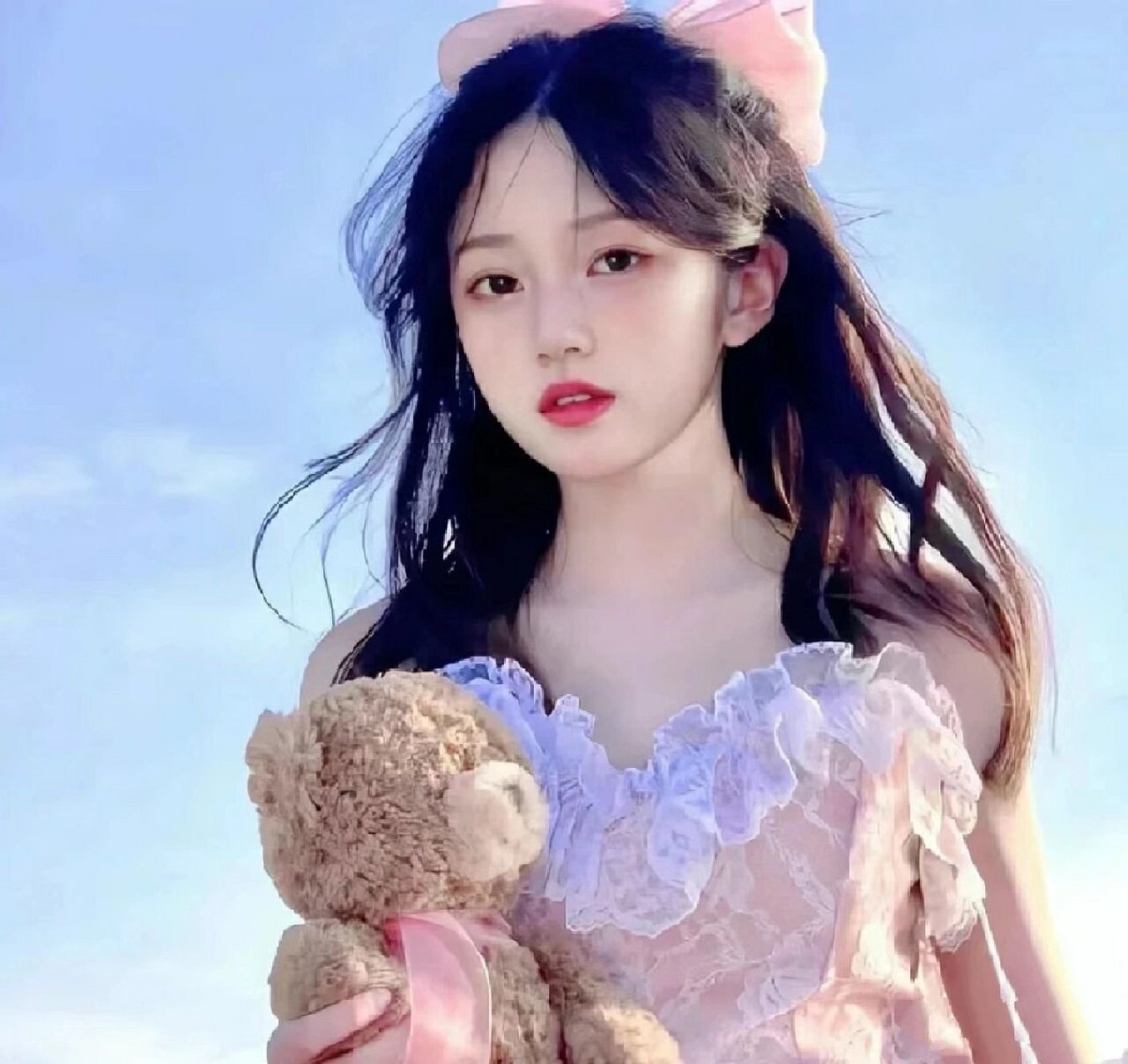 女生真人正脸头像2