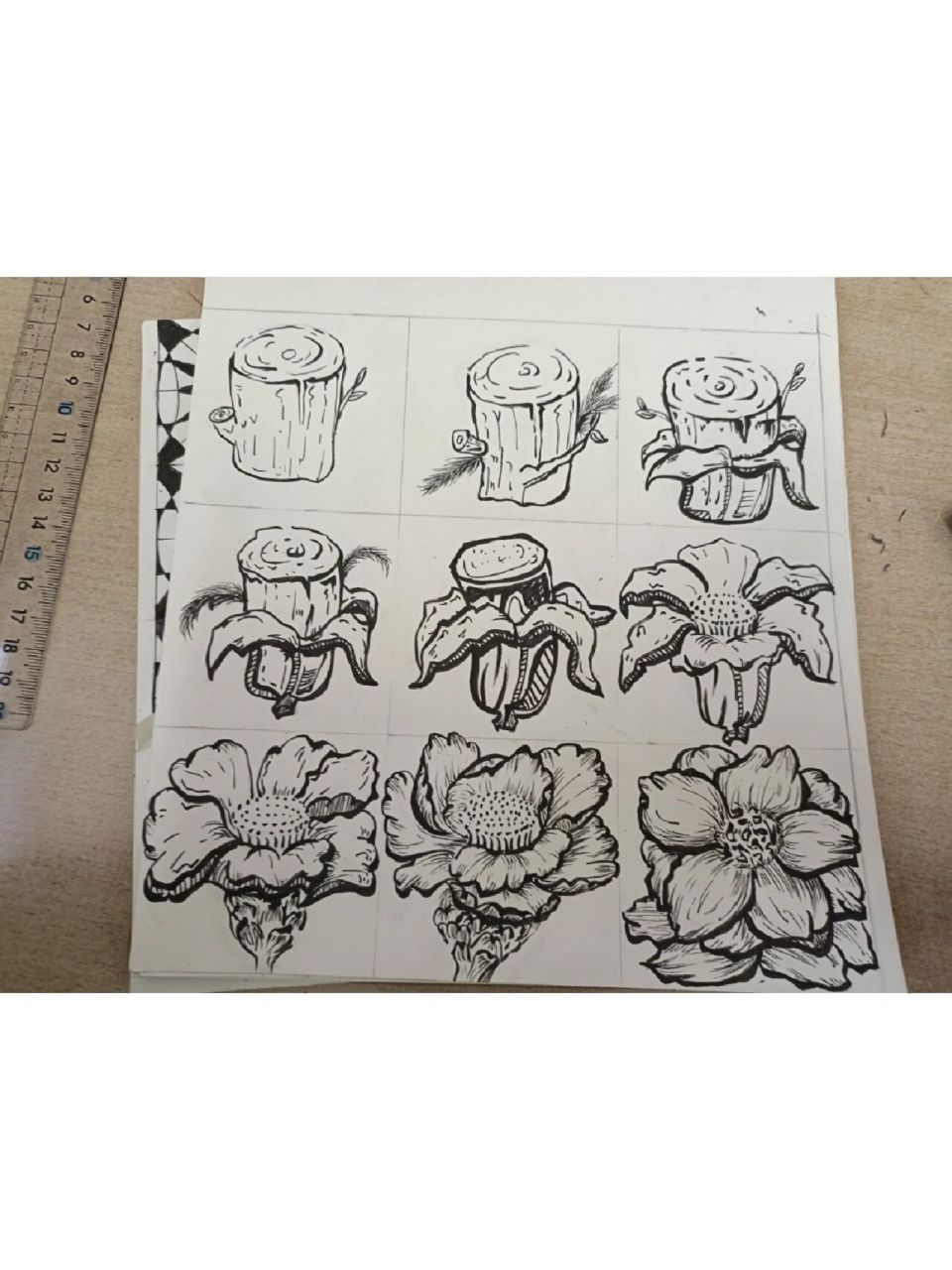 渐变构成,构成基础,大一作业