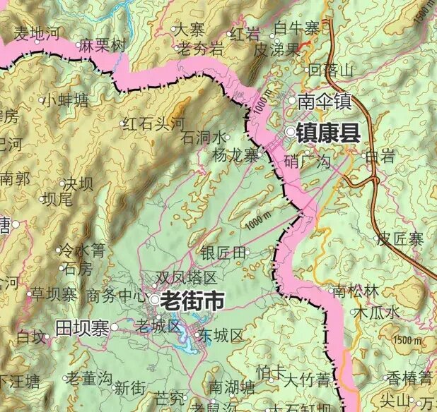 缅甸果敢老街地图图片