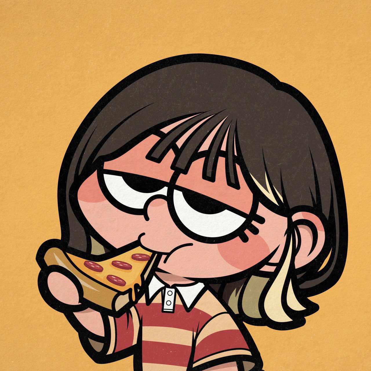 女生头像 手绘头像 插画 可爱头像 卡通头像 素材灵感分享 共享资源的