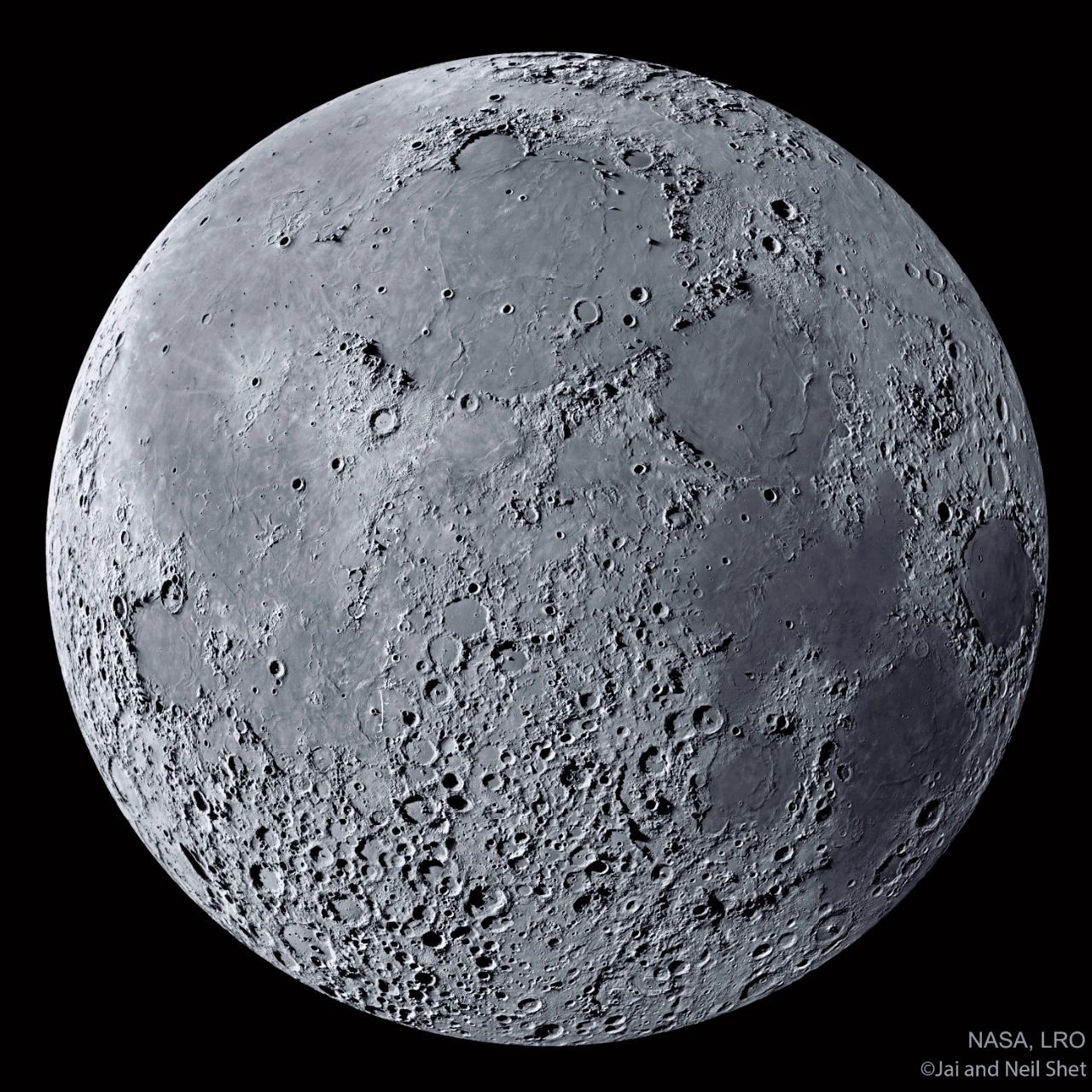 极限终结者月球丨超高清月亮图片 这张月亮照片有什么不同?