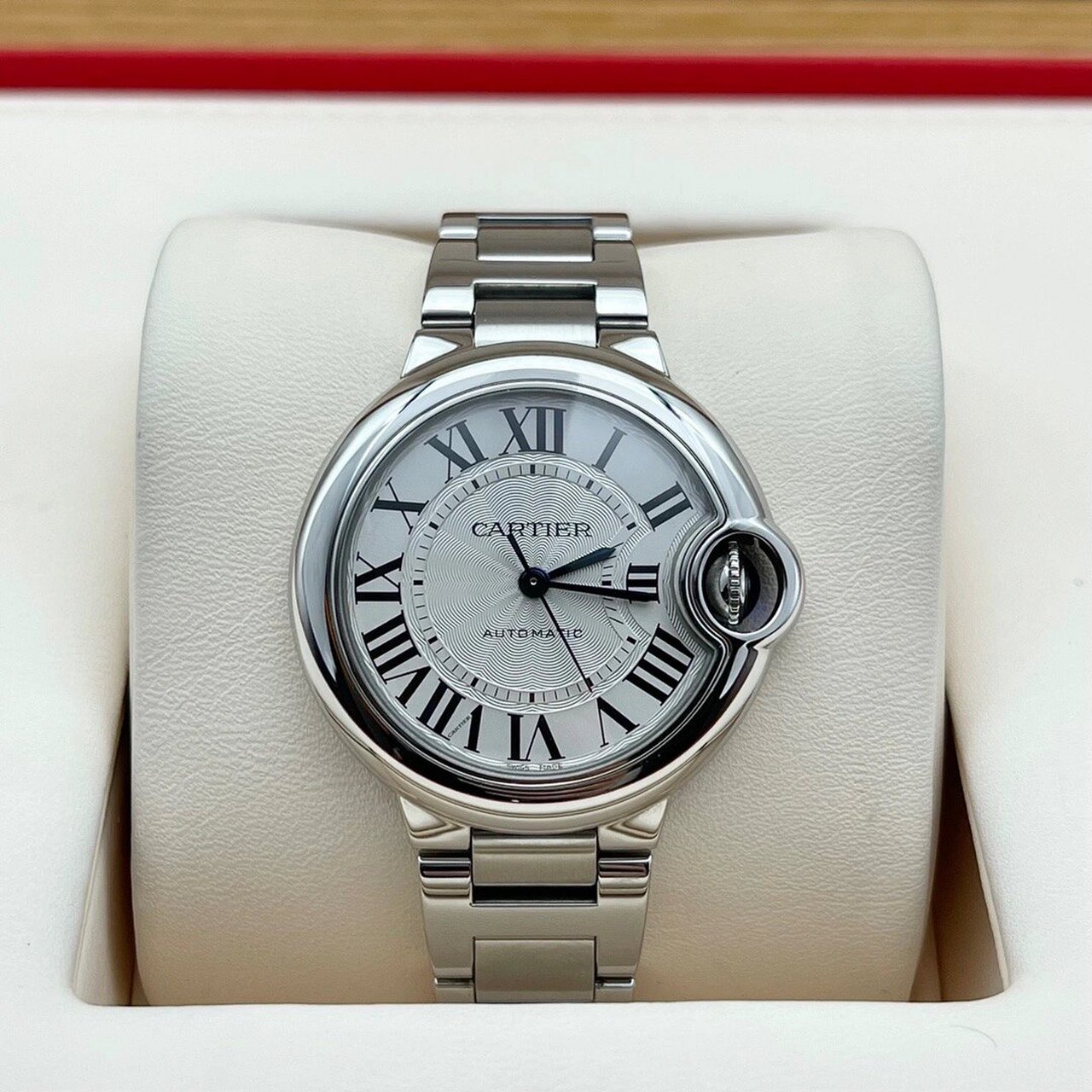 极品成色997815卡地亚蓝气球系列wsbb0044女士自动机械腕表,表径