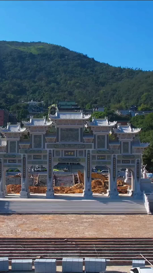 航拍.陆丰网红打卡点《清云山定光寺》!