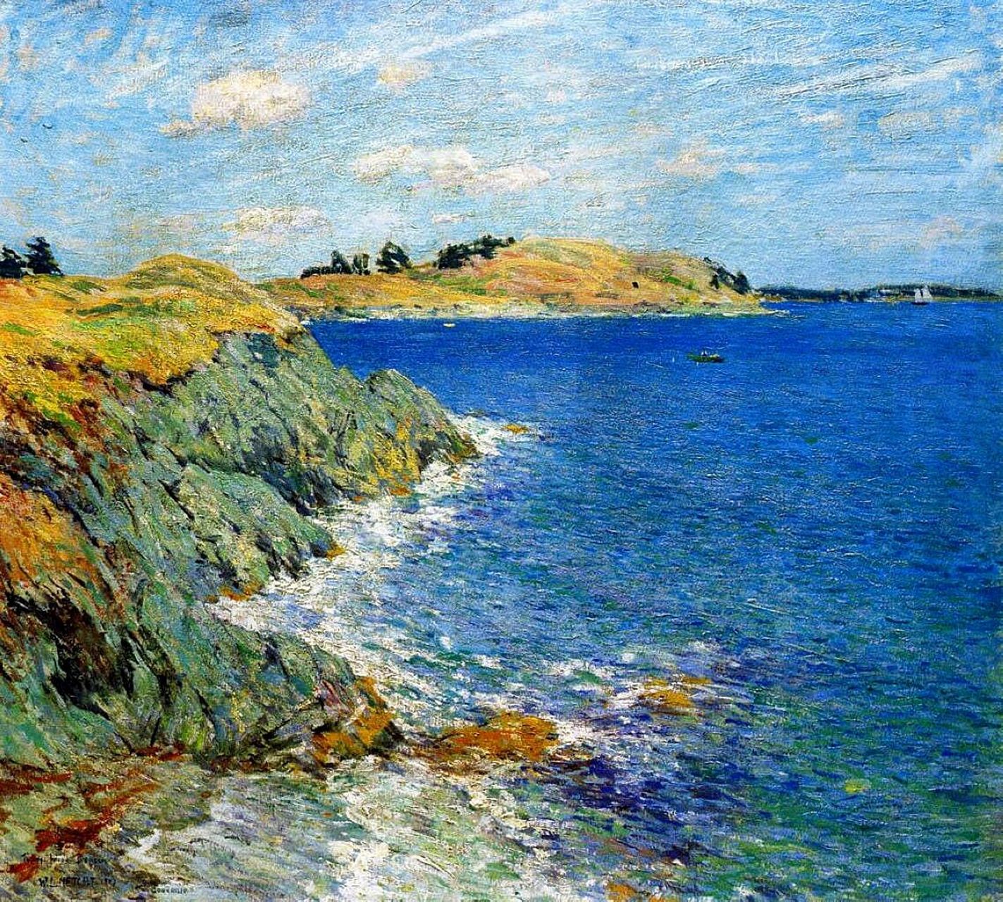 威拉德·勒罗伊·梅特卡夫(willard leroy metcalf),美国印象派风景