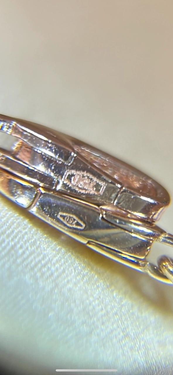 宝格丽diva小扇子项链真假细节对比细节 假的真不了 第一张上假下真