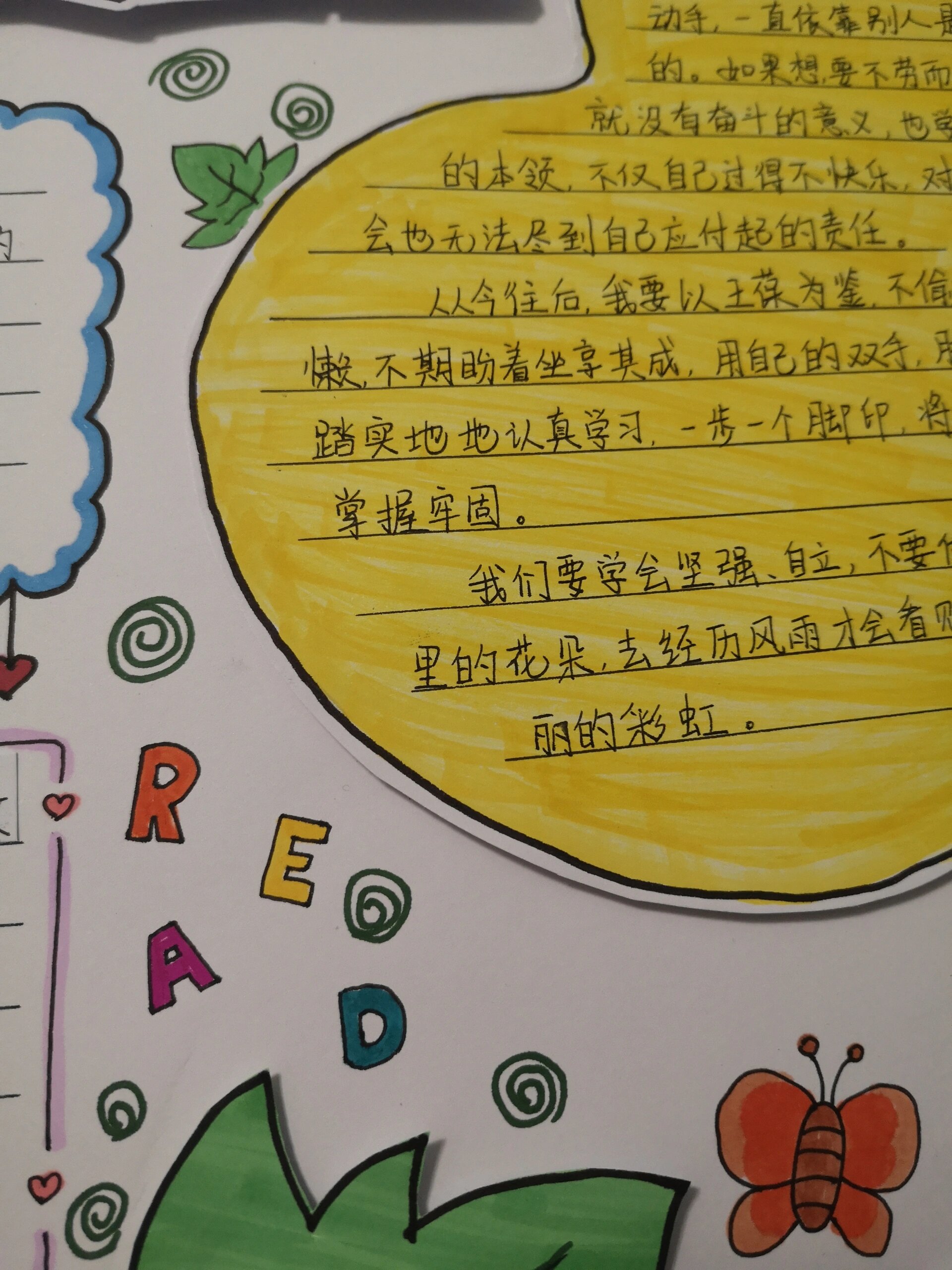 《宝葫芦的秘密》小学语文手抄报