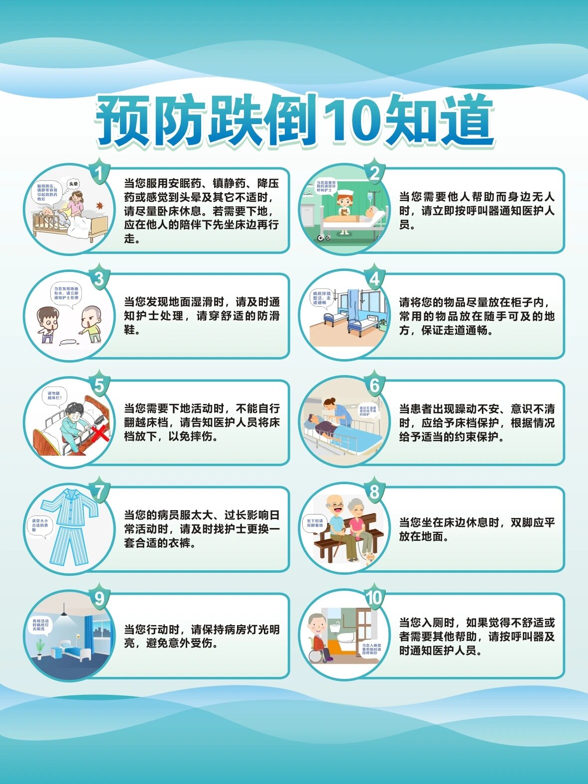 预防跌倒10知道