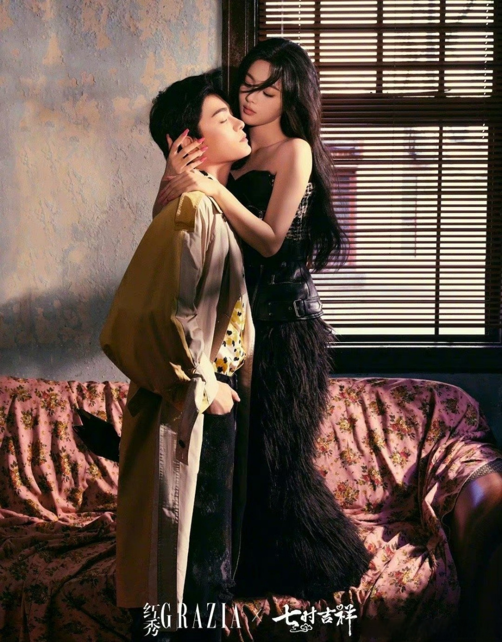 杨超越丁禹兮双人大片你觉得cp感足吗?