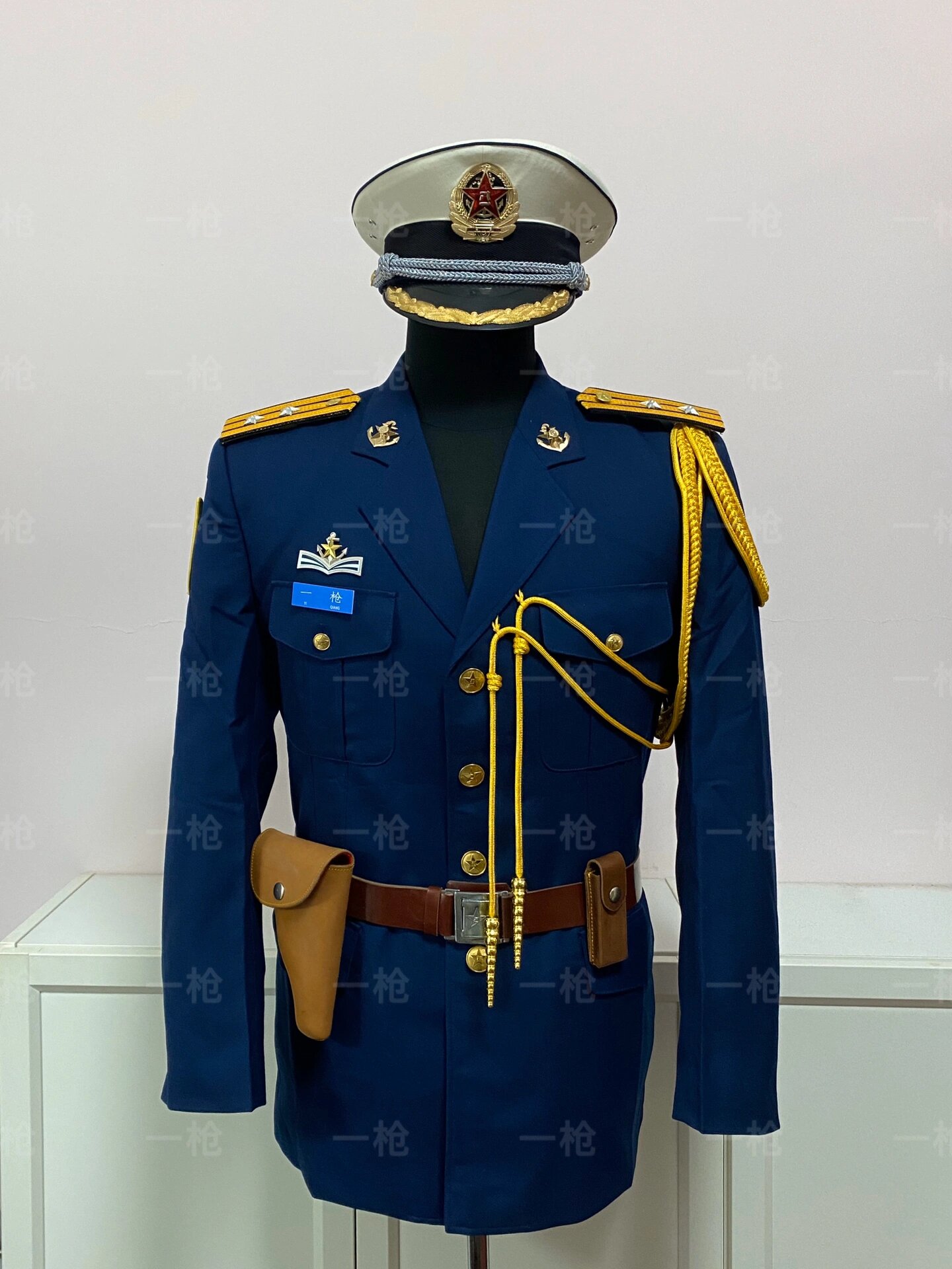我军97式海军藏青常服,军官篇.驻港部队