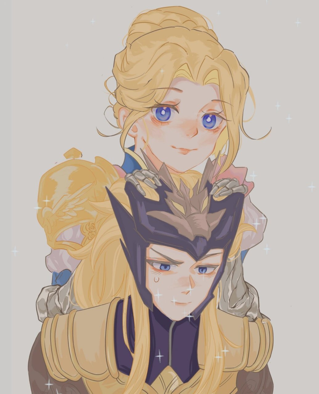 "俺叫马超儿" "嗨害嗨～" 王者荣耀情侣头像 或许也算上单兄弟头 马超