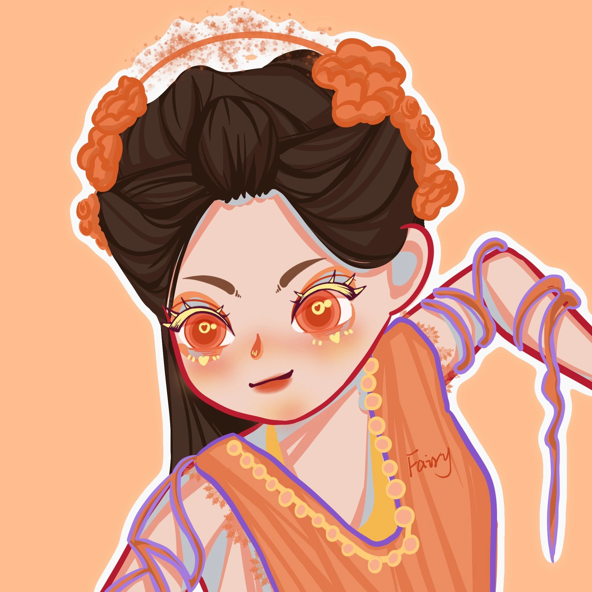 欢天喜地七仙女系列绘画96合集