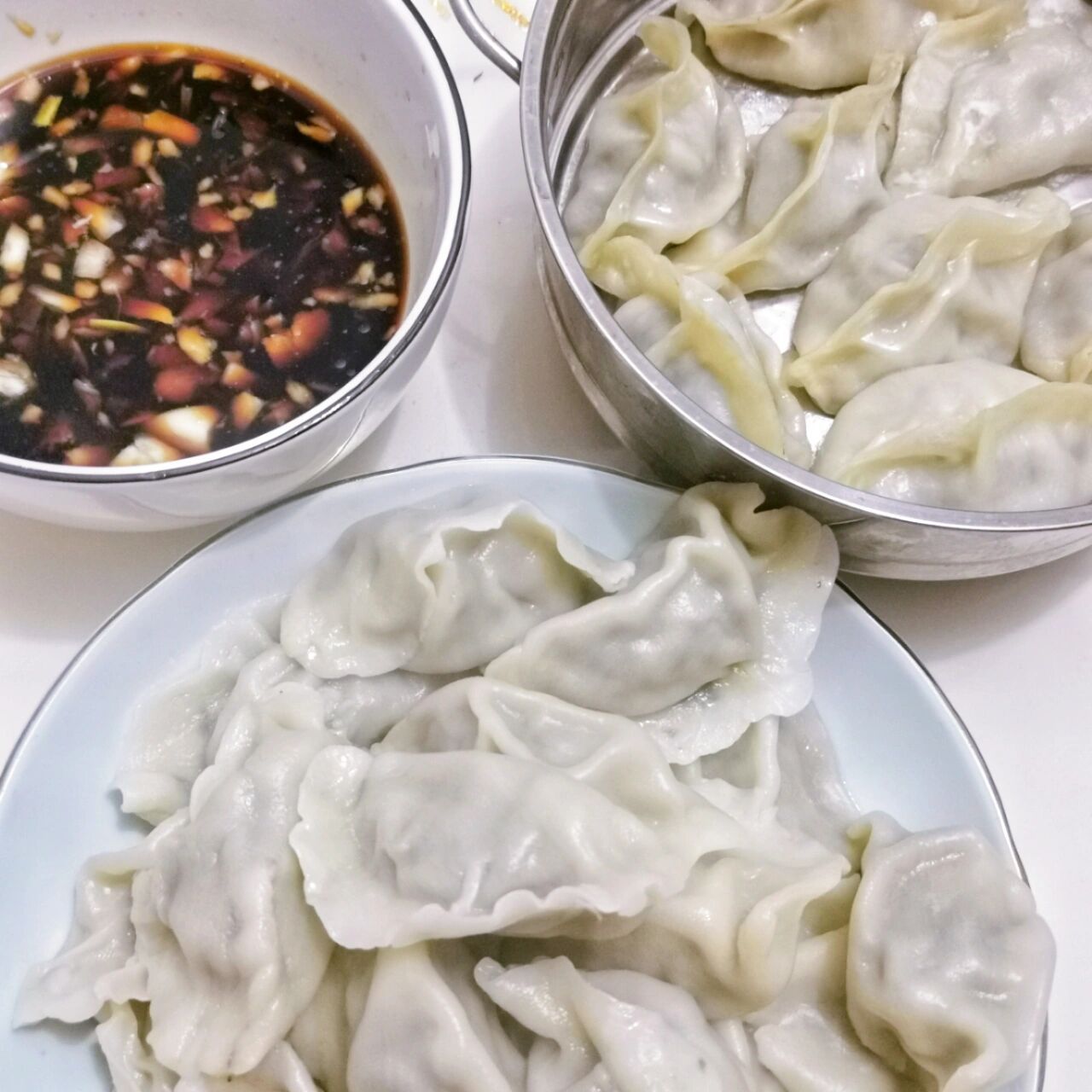 香菜猪肉馅饺子简直是yyds!